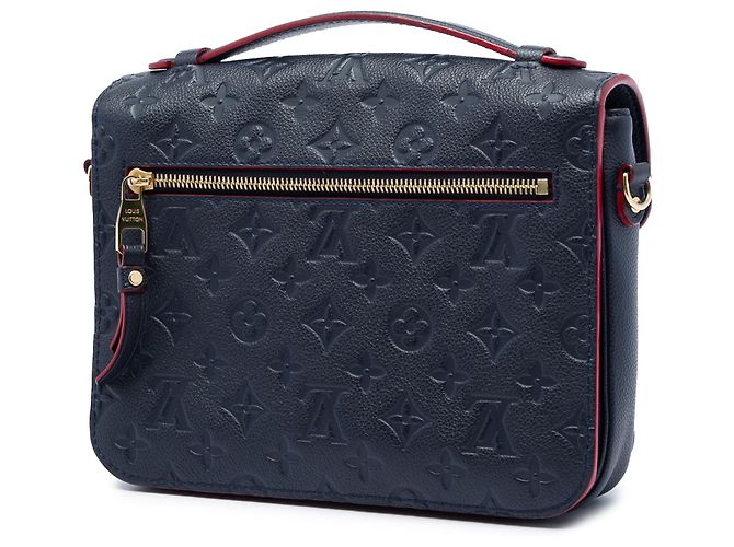 Louis Vuitton Pochette Metis in pelle Monogram Empreinte blu Blu navy - vista 2