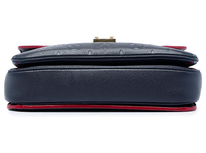 Louis Vuitton Pochette Metis in pelle Monogram Empreinte blu Blu navy - vista 3