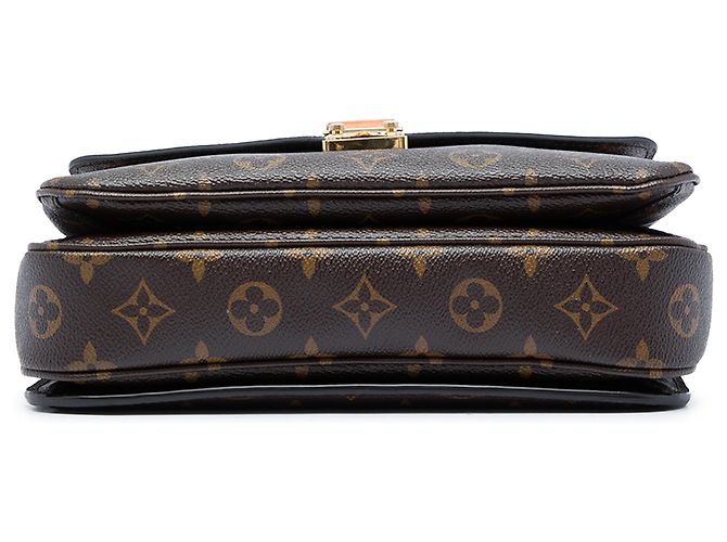 Louis Vuitton Marrone Monogram Pochette Metis - vista 3