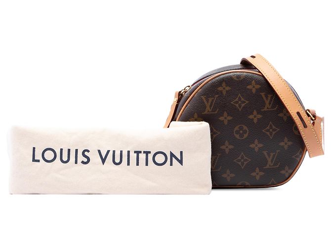 Louis Vuitton Marrone Monogram Boite Chapeau Souple PM - vista 7