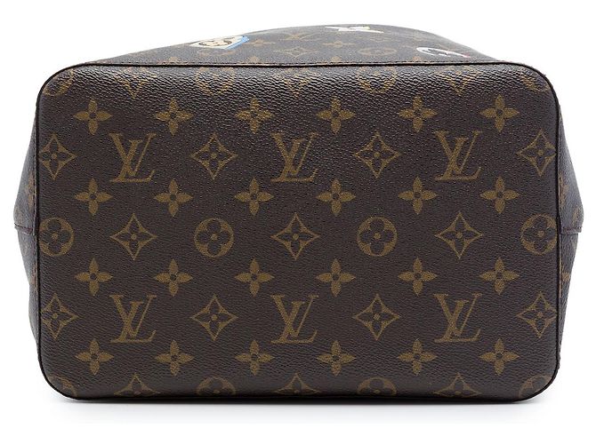 Néonoé Louis Vuitton Marrone Monogram Love Lock Neonoe MM - vista 3