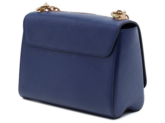 Louis Vuitton Blue Epi Owl Twist MM Blu navy - vista 2