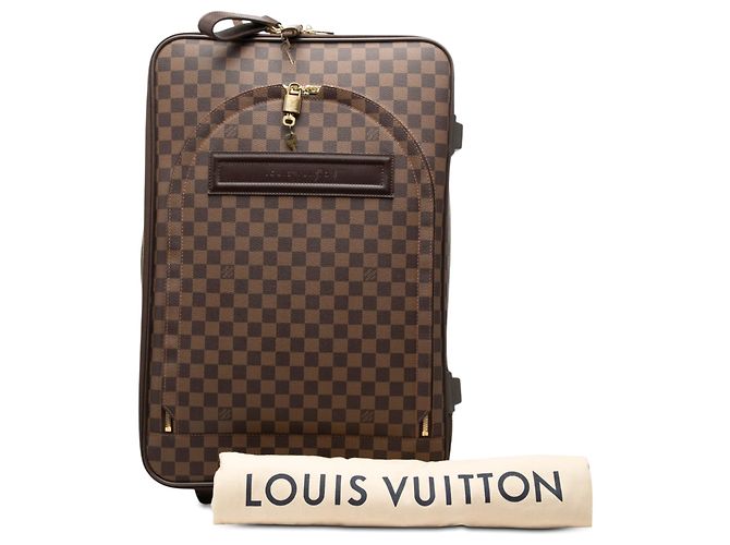 Louis Vuitton Marrone Damier Ebene Pegase Legere 55 - vista 8