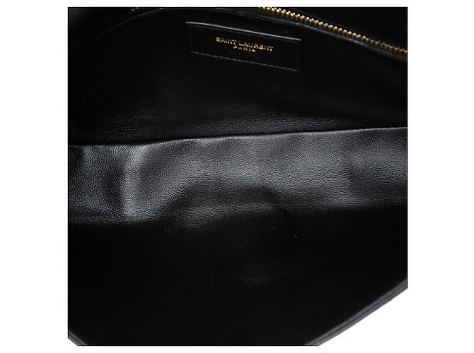 Borsa Saint Laurent Kate 99 Monogram in scamosciato nero - vista 4