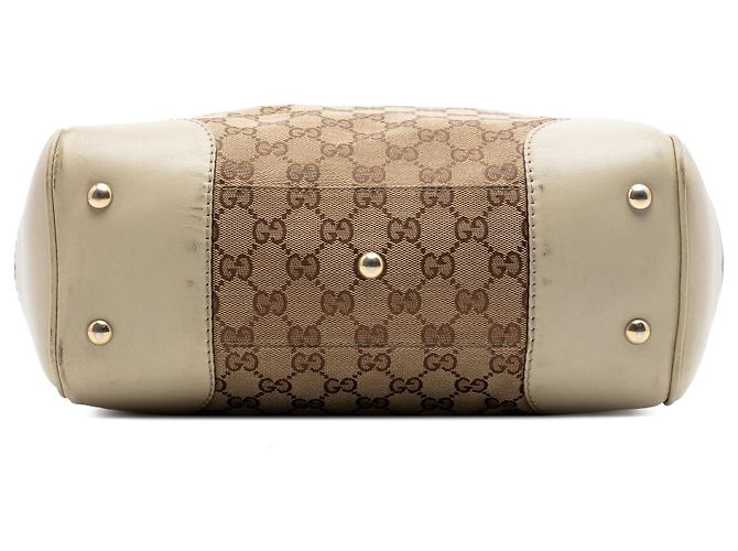 Tote Mayfair in GG Canvas Web beige Gucci - vista 3