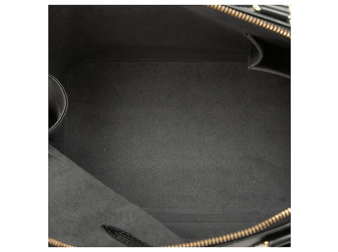 Louis Vuitton Alma PM in pelle Epi nera Nero - vista 4