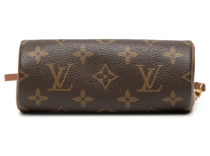 Pochette Papillon Louis Vuitton Marrone Monogram - vista 3