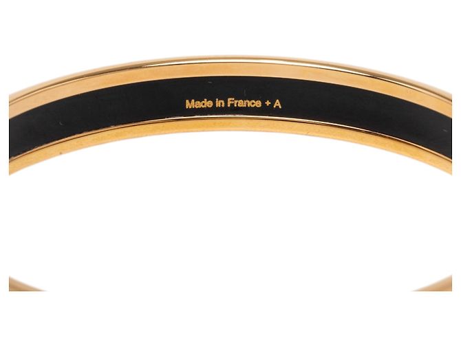Bracciale Hermès Brown Narrow Brides de Gala Tattoo Enamel 65 Marrone Taupe - vista 4