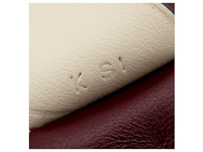 Charm per borsa Hermès Rodeo Pegase PM in agnello Red Milo e Swift Grigri Rosso Bordò - vista 4