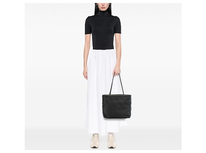 Prada Black Tessuto Tote Schwarz - Ansicht 6