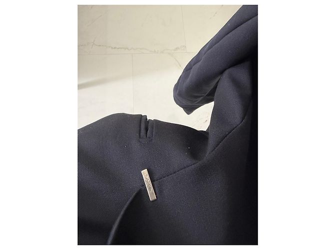 Louis Vuitton Sakko aus schwarzer Wolle Blau - Ansicht 5