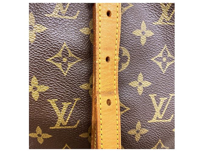 Borsa Tote Louis Vuitton Monogram Bucket GM Marrone - vista 10