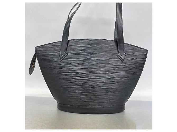Borsa a Spalla Louis Vuitton Epi Saint Jacques Poignée Long Nero - vista 10