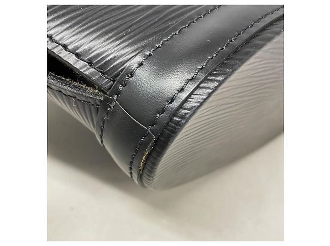 Borsa a Spalla Louis Vuitton Epi Saint Jacques Poignée Long Nero - vista 6