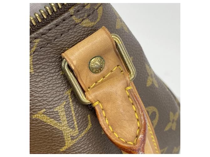 Louis Vuitton Boston Monogram Keepall 50 Marrone - vista 10