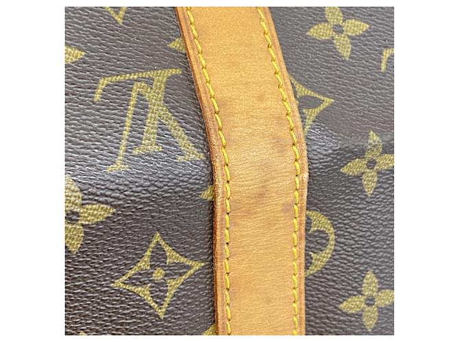 Louis Vuitton Boston Monogram Keepall 50 Marrone - vista 11