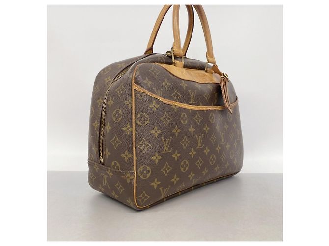 Borsa Louis Vuitton Monogram Deauville Marrone - vista 2