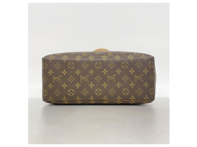 Borsa Louis Vuitton Monogram Deauville Marrone - vista 3