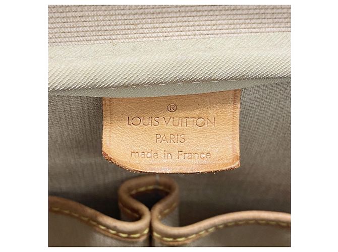 Borsa Louis Vuitton Monogram Deauville Marrone - vista 5