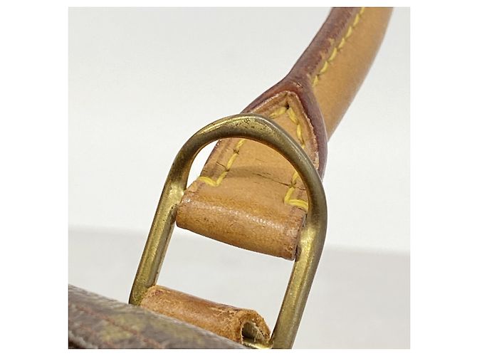 Borsa Louis Vuitton Monogram Deauville Marrone - vista 9