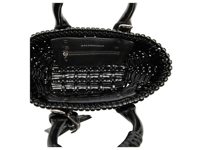 Borsa Balenciaga Bistro XXS - Black Nero - vista 4