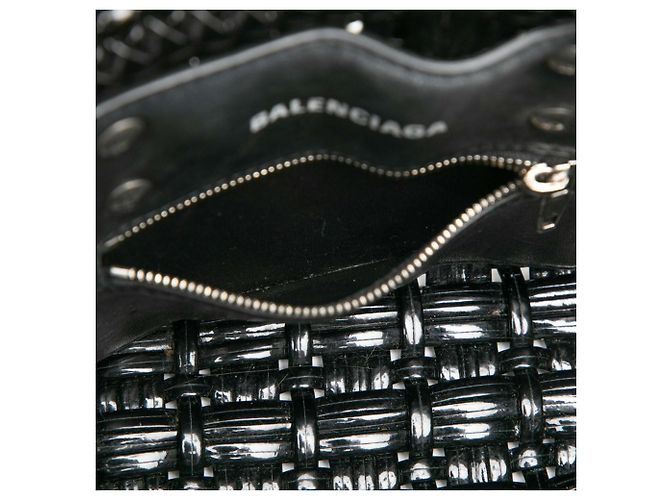 Borsa Balenciaga Bistro XXS - Black Nero - vista 7