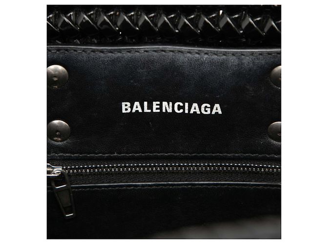 Borsa Balenciaga Bistro XXS - Black Nero - vista 8
