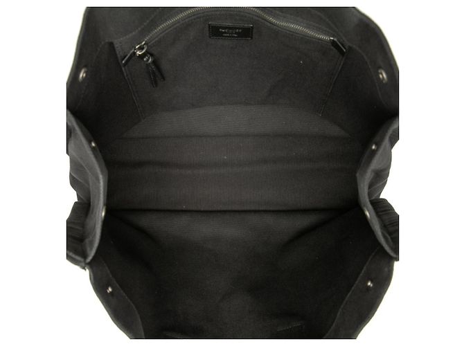 Borsa Tote Saint Laurent Rive Gauche Nero - vista 4