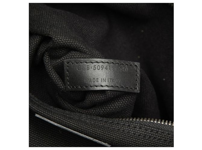 Borsa Tote Saint Laurent Rive Gauche Nero - vista 6