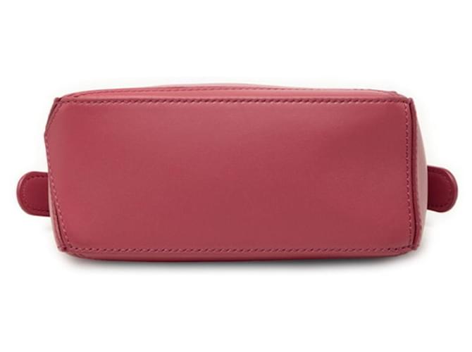 Mini borsa Loewe Anagram Puzzle Rosa - vista 3
