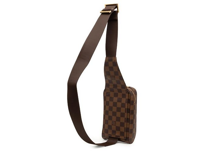 Borsa a tracolla Louis Vuitton Damier Geronimos Marrone Damier ebene - vista 2