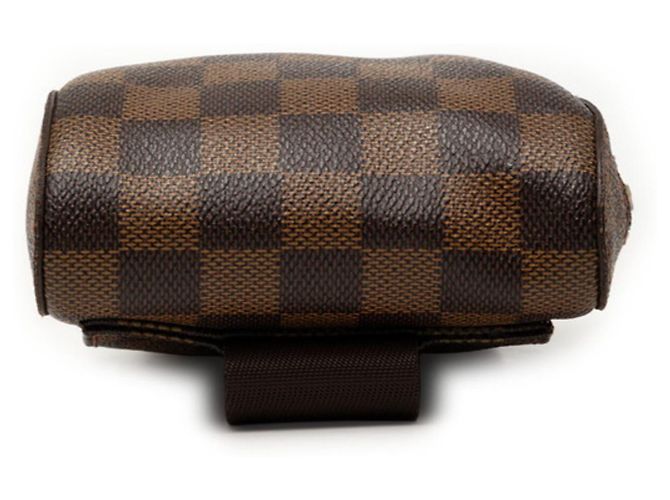 Borsa a tracolla Louis Vuitton Damier Geronimos Marrone Damier ebene - vista 3