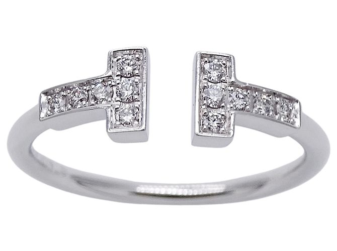 Tiffany & Co. 18K Weißgold-Ring Golden - Ansicht 2