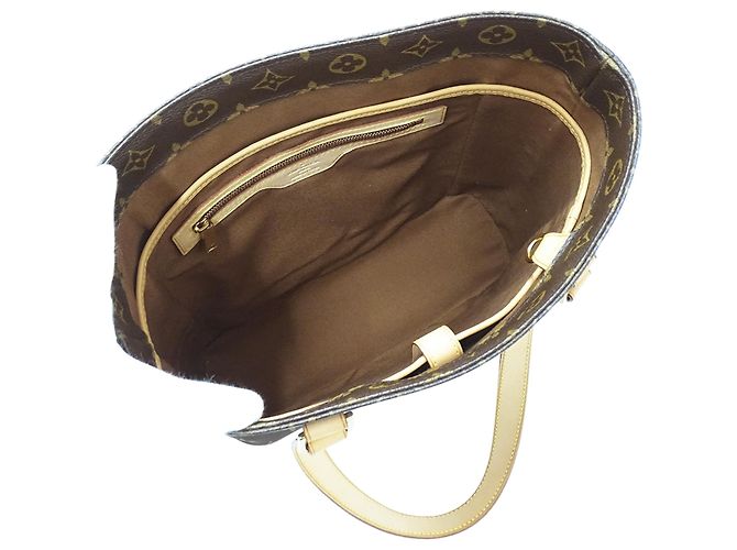 Louis Vuitton Monogram Tote Bag Braun - Ansicht 5