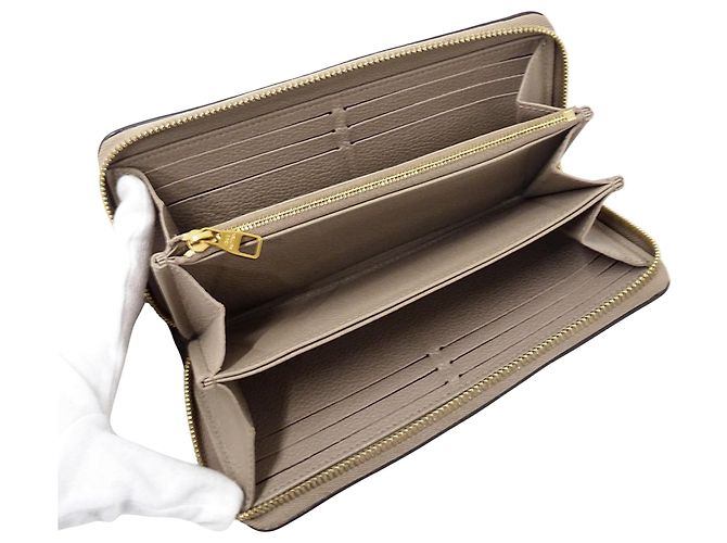 Louis Vuitton Monogram Empreinte Long Wallet Grau - Ansicht 4