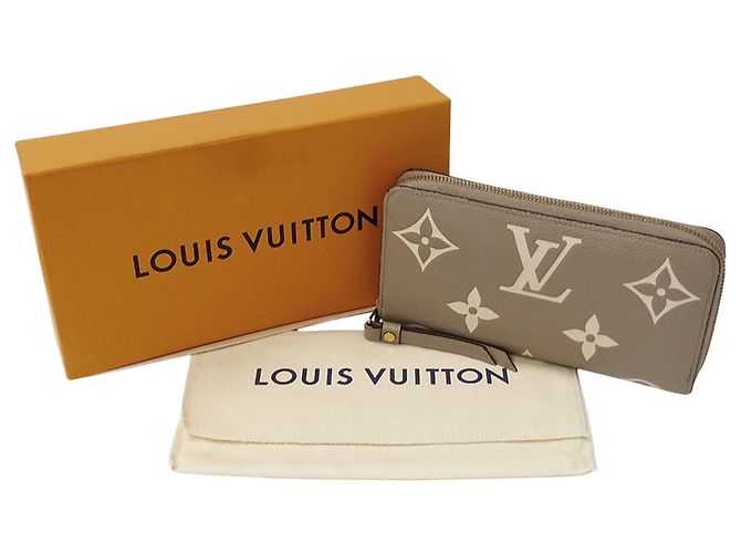 Louis Vuitton Monogram Empreinte Long Wallet Grau - Ansicht 6