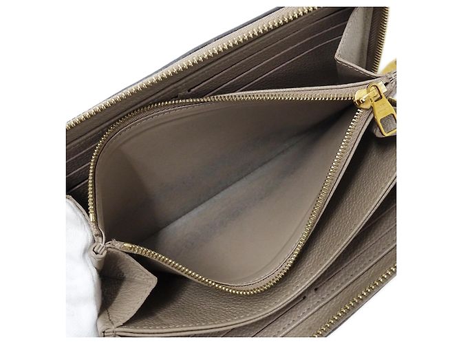 Louis Vuitton Monogram Empreinte Long Wallet Grau - Ansicht 7