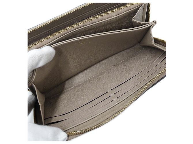 Louis Vuitton Monogram Empreinte Long Wallet Grau - Ansicht 8