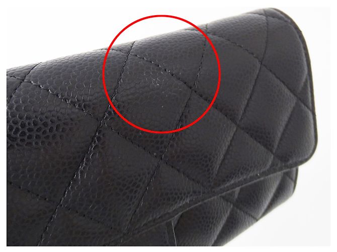 Timeless Chanel Matelassé Long Wallet Schwarz - Ansicht 12