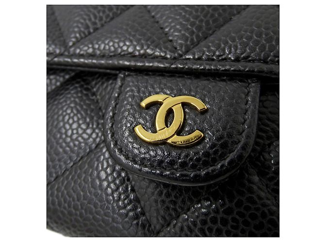 Timeless Chanel Matelassé Long Wallet Schwarz - Ansicht 13