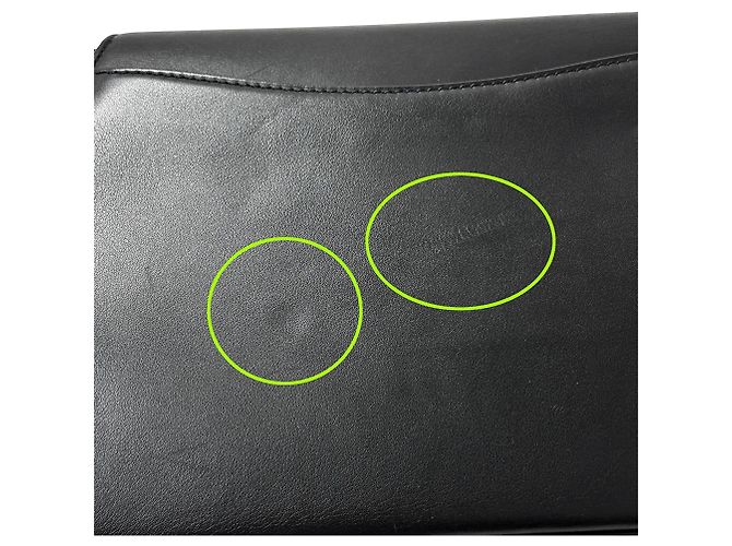 Bolsa de mão Cartier Panthère em couro preto - vista 10