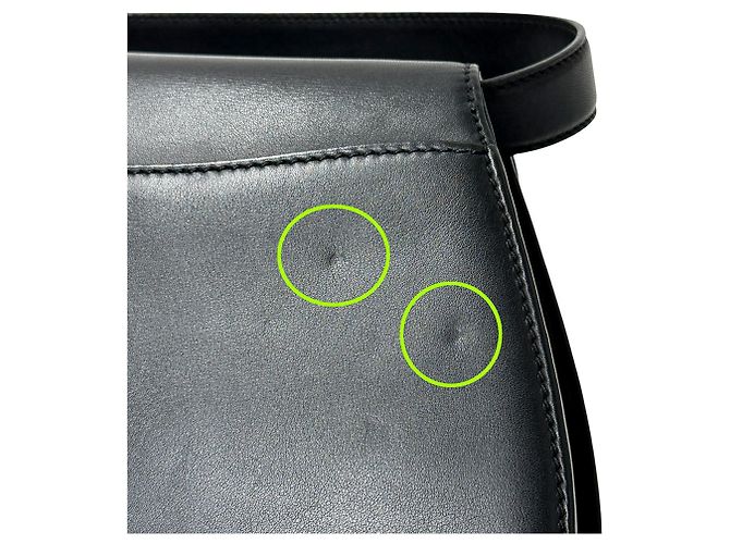 Bolsa de mão Cartier Panthère em couro preto - vista 11