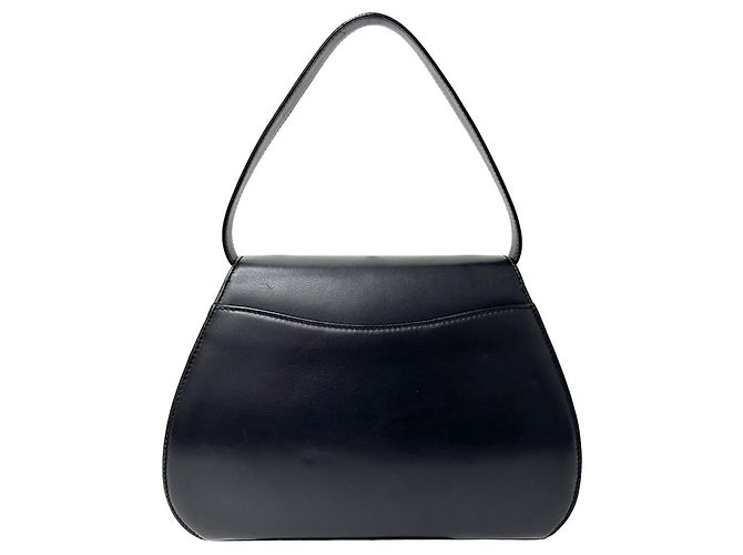 Bolsa de mão Cartier Panthère em couro preto - vista 2