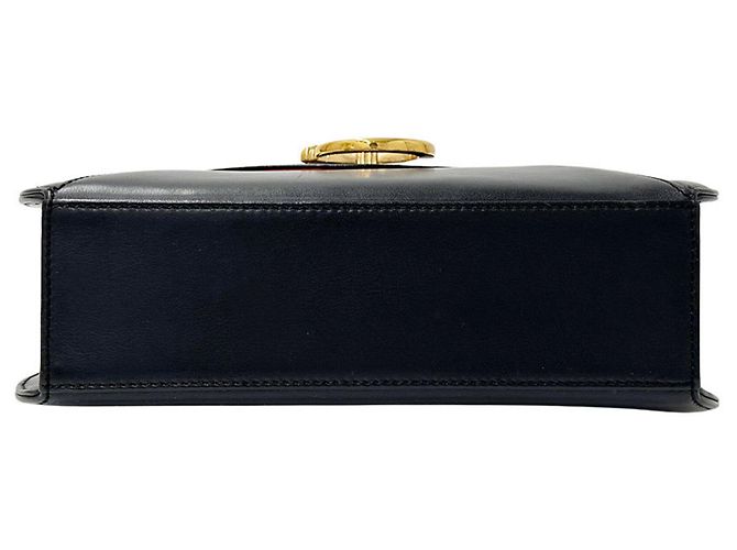 Bolsa de mão Cartier Panthère em couro preto - vista 3