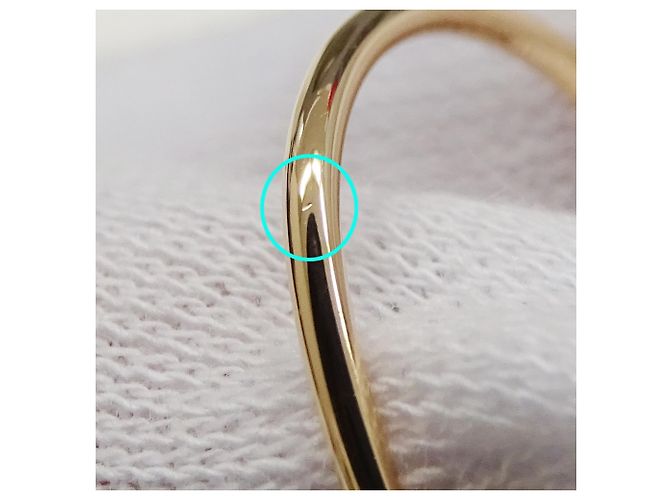 Hermès Pink Gold Band Ring Golden - Ansicht 11