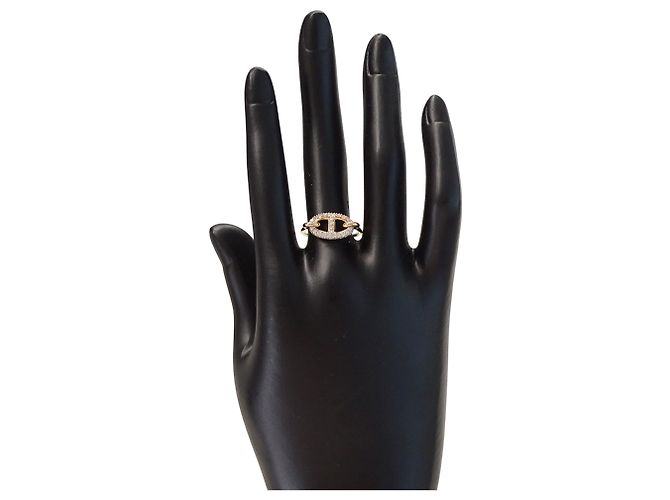 Hermès Pink Gold Band Ring Golden - Ansicht 7