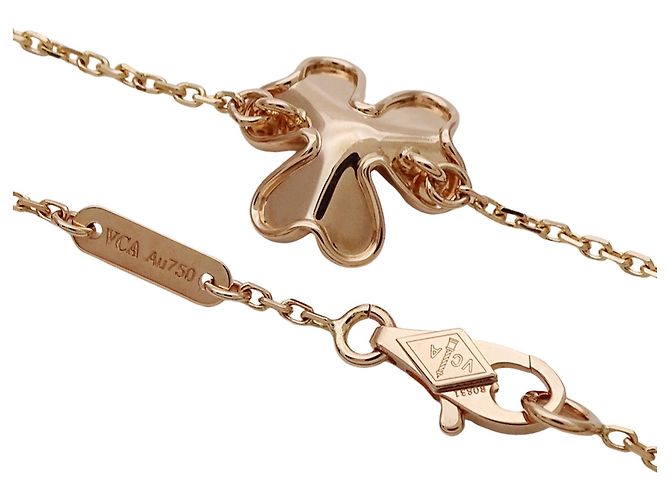 Bracciale Frivole Mini Charm Van Cleef & Arpels D'oro - vista 4