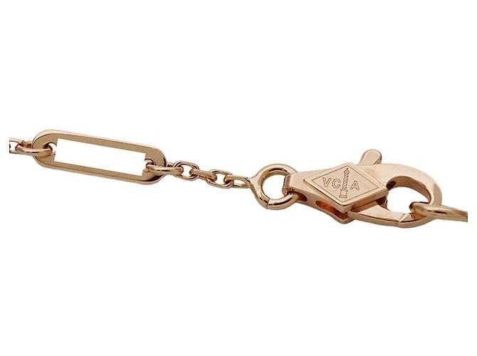 Bracciale Frivole Mini Charm Van Cleef & Arpels D'oro - vista 5
