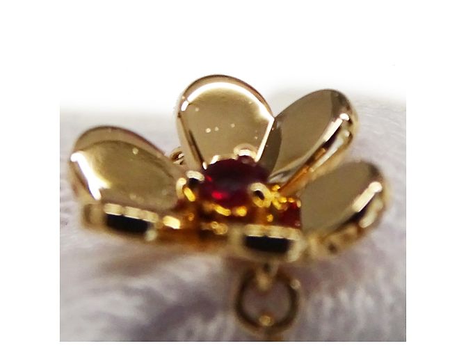 Bracciale Frivole Mini Charm Van Cleef & Arpels D'oro - vista 8