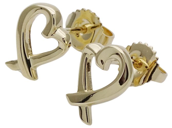Orecchini a lobo Paloma Picasso Loving Heart di Tiffany & Co. D'oro - vista 3